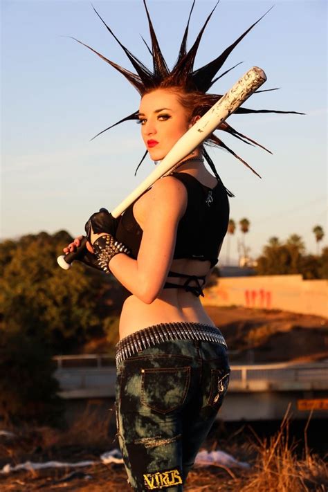 Erin Micklow “beat On The Brat With A Baseball Bat” Ramones Punk Girl Punk Rock Girls