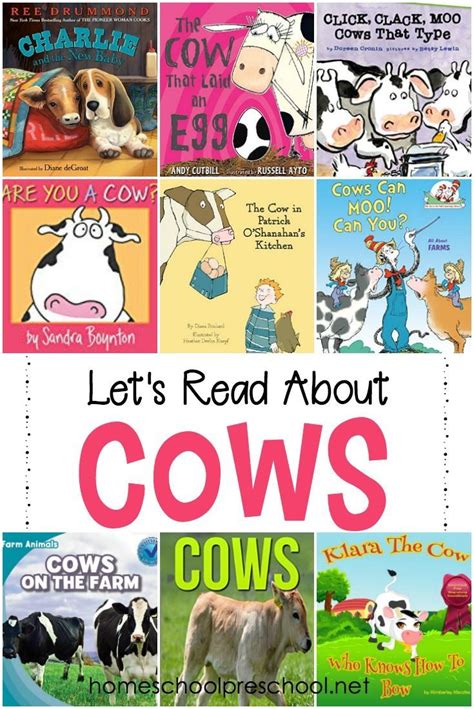 Cow Books For Preschool Preschool Books Animal Books Kindergarten