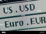 EUR USD Currency exchange convert converter value online Euro Dollar ...