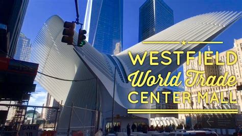 This is one of the largest shopping mall in new york. Westfield World Trade Center Oculus Shopping Mall Tour New ...