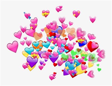 Special four different emojis pack with transparent backgrounds. Report Abuse - Heart Emoji Meme Png Transparent PNG ...
