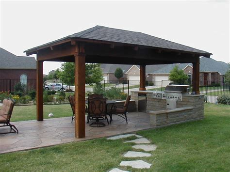 This article is about diy outdoor kitchen free plans. Brainstorming the Outdoor Kitchen Roof Ideas for a Unique Experience | MYKITCHENINTERIOR