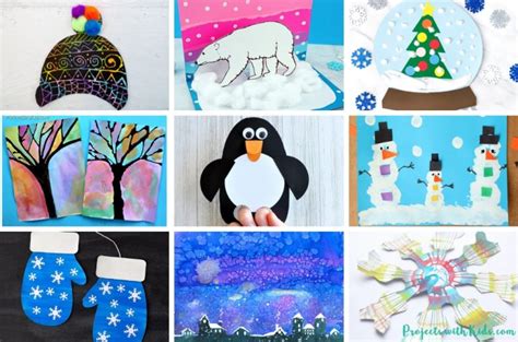 The Ultimate List Of 65 Winter Arts And Crafts Projects With Kids