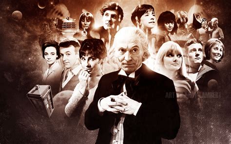 Tardis Sepia Doctor Who William Hartnell First Doctor Hd