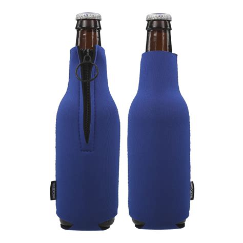 Neoprene Zip Up Bottle Koozie® Kooler Totally Promotional