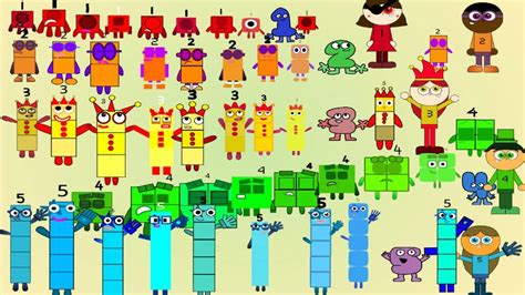 ⭕numberblocks Band The Resisting Of Designs Remix Youtube