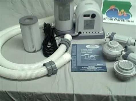 My pump is working fine and i've upgraded the shaft, but now i have a leak on the outlet (i think). 2010 Intex 1500 GPH Filter Pump 56635 - YouTube