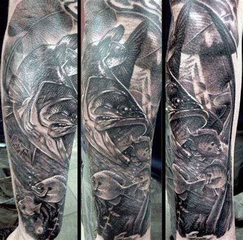 75 Fishing Tattoos For Men Reel In Manly Design Ideas