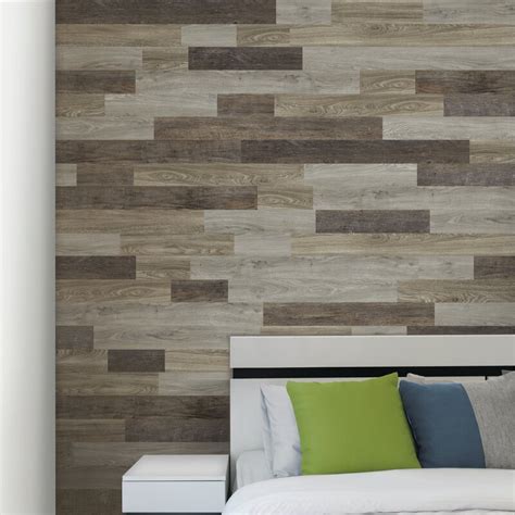 Allure Flooring 5 X 44 Peel And Stick Vinyl Wall Paneling In Cottage