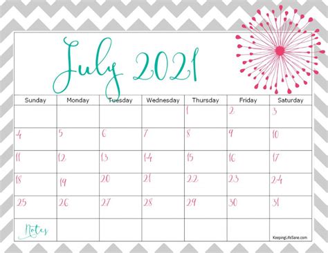 Free cute printable calendar august 2021. Cute 2021 Printable Blank Calendars : Just click on the ...