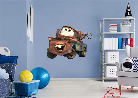 Mater Wall Decal Shop Fathead For The World Of Cars Decor