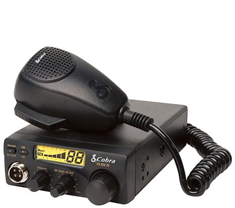 Cobra 40 Channel Compact Cb Radio With Illuminated Lcd Displa