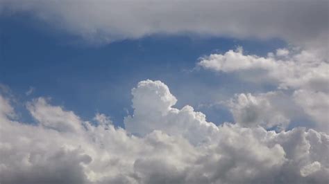 Cumulus Rain Clouds Stock Video Motion Array