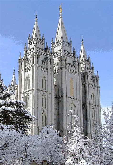 Salt Lake City Utah Lds Temple Ii Photograph By Richard Coletti Pixels