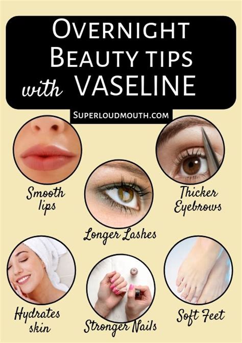 Overnight Beauty Tips With Vaseline Weight Loss Programs