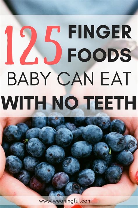 Parental attention is very important while your baby. 125 first foods for babies with no teeth - Weaningful