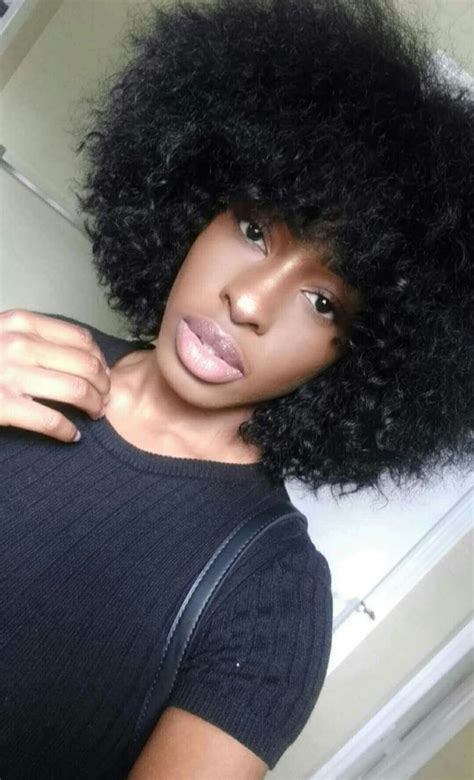 afro girl girly art beautiful black women dark skin latina baddies virtual hair beauty