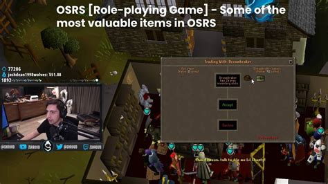 Osrs Role Playing Game Some Of The Most Valuable Items In Osrs
