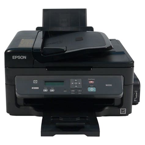 It's and the monochrome printer uses black ink cartridges. Imprimante à réservoir intégré Multifonction Epson ...