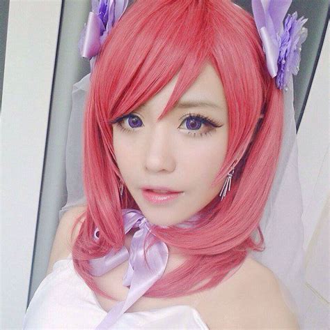 Cosplayflying Buy Anime Lovelive Love Live Maki Nishikino Pink Short