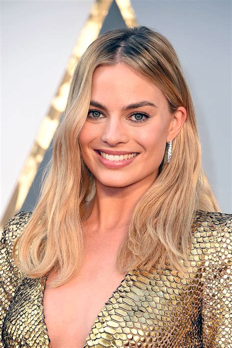 margot robbie s makeup photos from 2016 oscars hollywood reporter