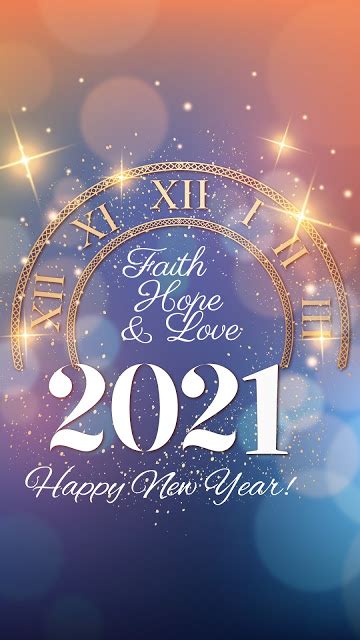 I hope and pray that you are well and safe. Faith, Hope, Love, Happy New Year 2021