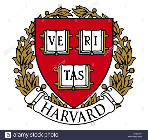 Harvard University Logo Icon Symbol Stock Photo Royalty Free Image