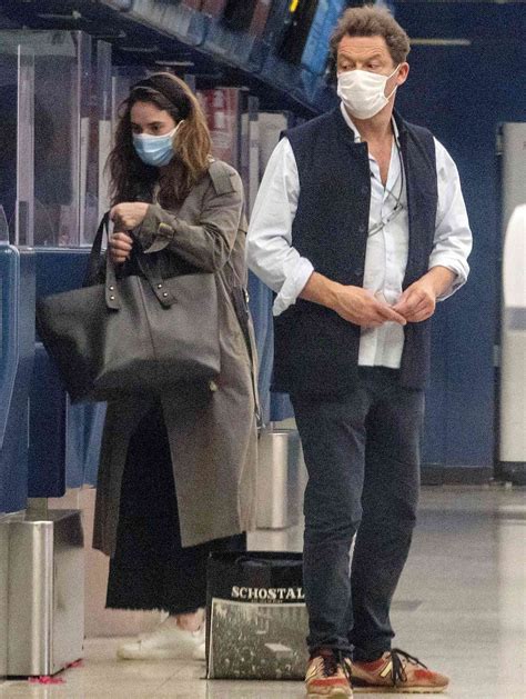 Dominic West Was With Lily James At Airport Before Public Statement With Wife