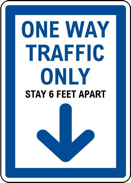 One Way Traffic Down Arrow Sign Save 10 Instantly