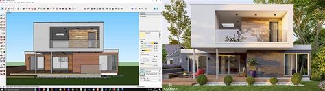 turn your sketchup model into a photo realistic lumion rendering exterior residential rendering