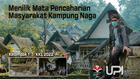 7 Unsur Kebudayaan Universal Menilik Mata Pencaharian Warga Kampung