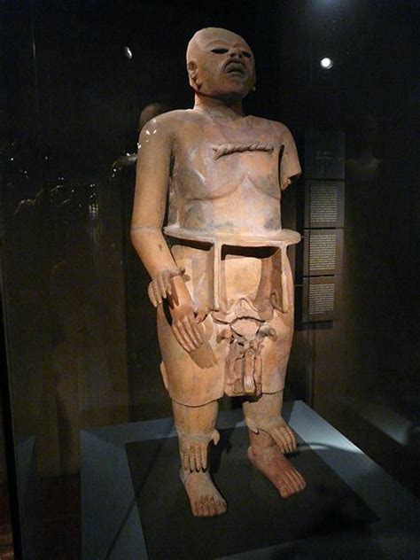 Toltequexipe Totec Is Represented Wearing A Flayed Human Skin Usually