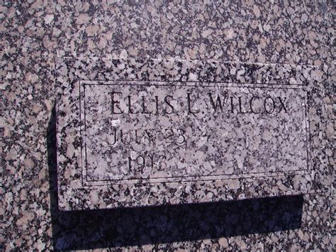Ellis Lee Wilcox 1913 2014 Find A Grave Memorial