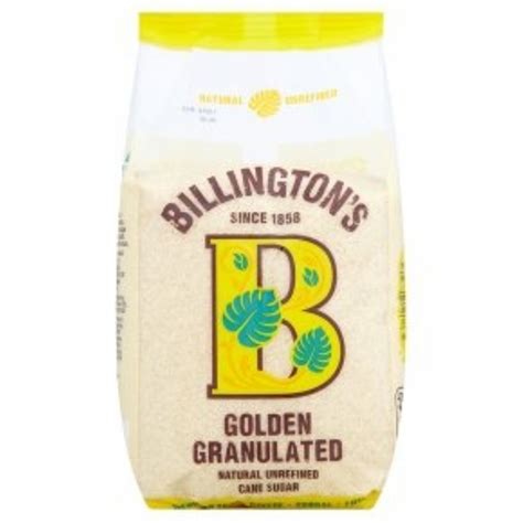Holleys Fine Foods Billingtons Golden Granulated Sugar 1kg