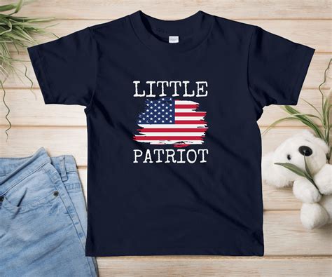 Little Patriot Shirt For Kids Patriot Unisex Tee America Etsy
