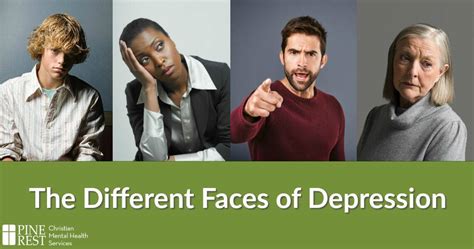 The Different Faces Of Depression Pine Rest Newsroom