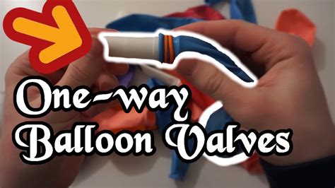 How To Attach Balloons To A Valve For Easy Blow To Popping Youtube