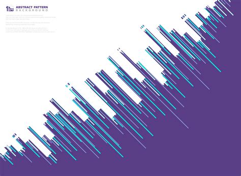 Abstract purple vector stripe line pattern design technology background ...