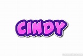 Cindy Logo | Free Name Design Tool from Flaming Text