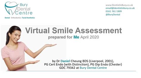 Virtual Smile Assessment Bury Dental Centre