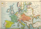 Europe in first part of 18th century | 18th century, Century, Map
