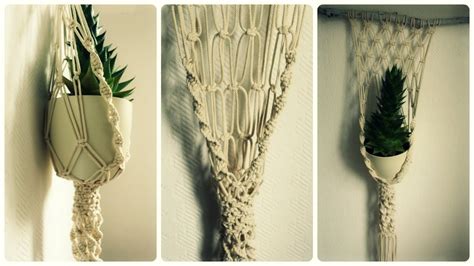 Like with anything, the more you practice the. Makramee Blumenampel * DIY * Macrame Plant Hanger [eng sub ...