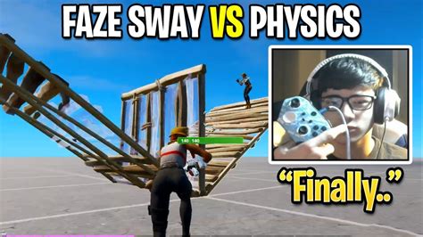 Faze Sway 1v1 Outcast Physics In Creative Buildfight After A Long Time