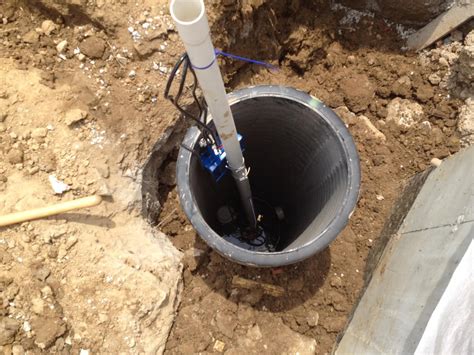 Basement Waterproofing Outside Sump Pump In Olivette Mo Exterior