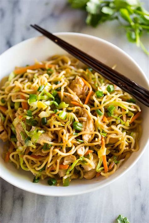 this delicious chicken chow mein is perfect for a quick and easy weeknight meal that your enti