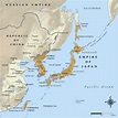 Map of the Empire of Japan in 1914 | NZHistory, New Zealand history online
