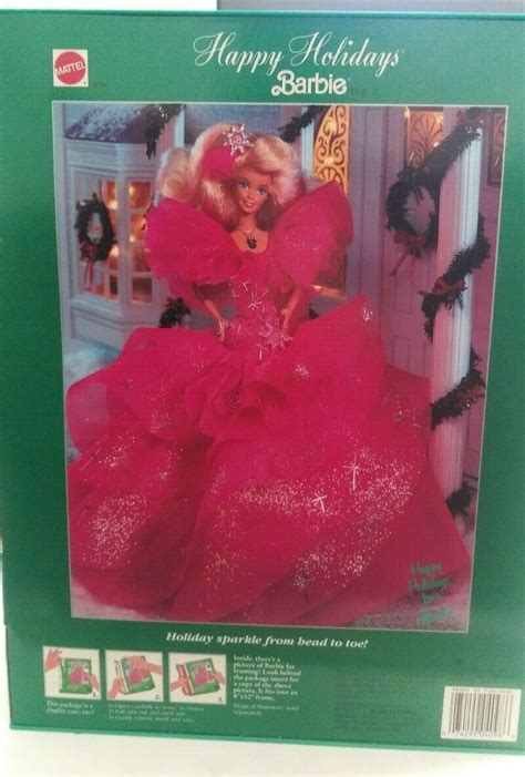 Happy Holidays Special Edition 1990 Barbie Doll Nrfb Happy Holidays