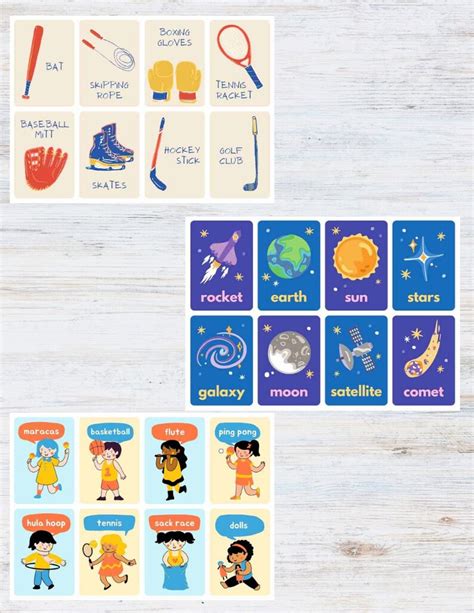 Ultimate Childrens Flash Cards Printables Instant Pdf And Etsy