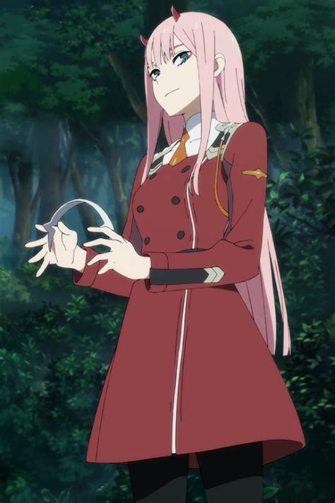 Zero two from anime : Pin on Darling in the FranXX