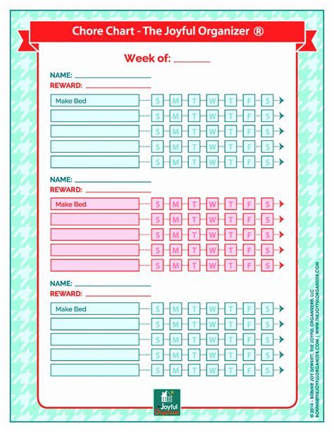 Chore Chart For Multiple Kids Beautiful Printable Chore Chart Multiple